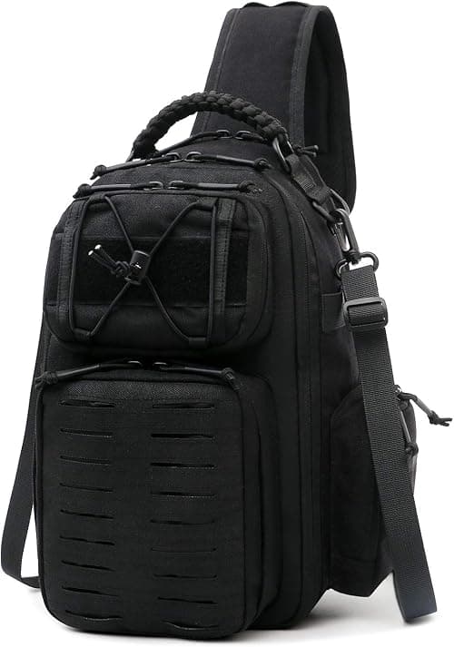 ANTARCTICA Tactical Sling Bag Men Backpack Shoulder Bag Work Bag Molle Pack DayPack على Amazon.ae - متتبع الأسعار