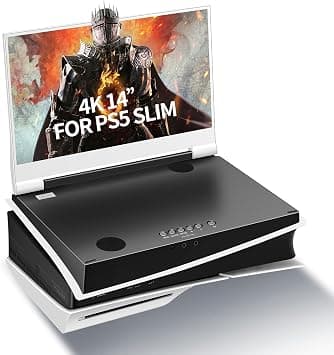 G-STORY 14" Inch IPS 4k 60Hz Portable Monitor Gaming Display Integrated with PS5 Slim(not Included) 3840×2160 with 2 HDMI Ports,FreeSync,Built-in 2 of Multimedia Stereo Speaker على Amazon.ae - متتبع الأسعار