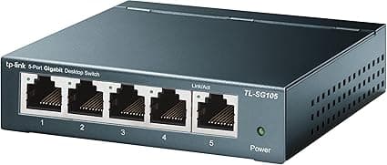 TP-Link TL-SG105 5-Port Gigabit Steel Desktop Switch on Amazon.ae - Price Tracker