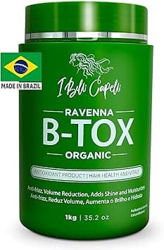 I Belli Capelli Organic Ravenna Hair Botox Treatment - Botox Capilar Para el Cabello, Formaldehyde-Free- Cirugia Capilar Para el Cabello- Anti-Frizz, Volume Reduction, Smoothing- 35.2 oz(1kg) on Amazon.ae - Price Tracker