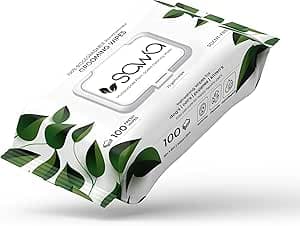 SAWA Dog Wipes, 100 Pcs Thick Plant Based Cat Grooming Wipes For Easy Use on Paws, Body and Bum, Unscented pet wipes (Pack of 100) on Amazon.ae - Price Tracker