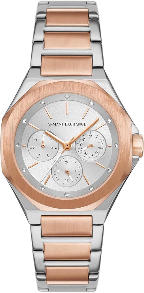 Armani Exchange A|X Women's Multifunction Two-Tone Stainless Steel Watch (Model: AX4623) on Amazon.ae - Price Tracker