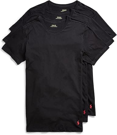 Polo Ralph Lauren Mens B-SFWCNK-P3 T-Shirts (pack of 3) on Amazon.ae - Price Tracker