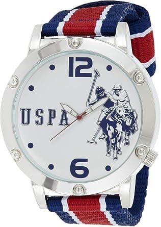 U.S. Polo Assn. Mens Quartz Watch, Analog Display And Nylon Strap - USC57003 - Amazon.sa Price Tracker