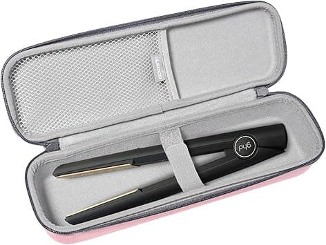 RLSOCO Hard Case for BaBylissPRO Nano Titanium & ghd Platinum+/Original/Gold Flat Iron Hair Straightener | Travel Case Design with YKK Zipper & Scratch Protection - Pink (Case Only) on Amazon.ae - Price Tracker
