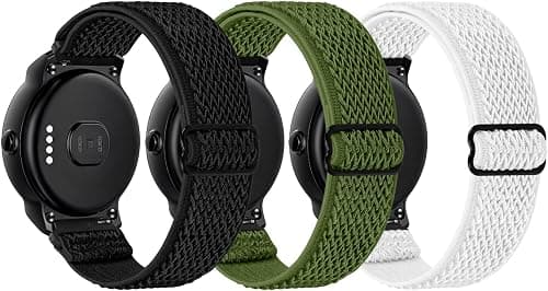 3 Pack Elastic Bands Compatible with amazfit helio strap/Fitpolo IDW19/IDW13 Smart Watch , Soft Sports 22mm Straps for ID208 Plus/IDW19/IDW16/IDW13/Veryfit IDW19/ENOMIR IDW19/MILOUZ IDW19/Gydom IDW19 on Amazon.ae - Price Tracker