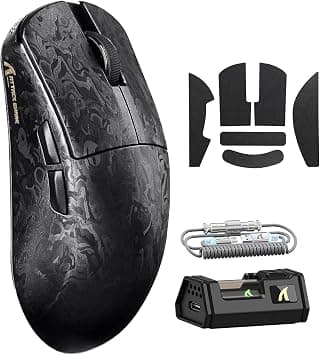 ATTACK SHARK R11Ultra 8K Carbon Fiber Wireless Gaming Mouse-Black Ink+Tape - Amazon.sa Price Tracker