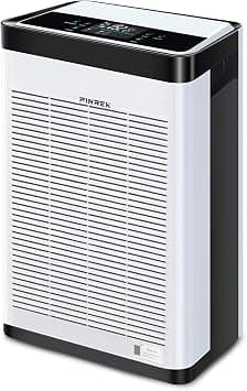 PINREK 610B HEPA Air Purifier for Home, Large Room Air Filter up to 100㎡ with Smart PM2.5 Sensor, Air Cleaner with White Noise, Removes Dust, Allergens, Odors(PureBreeze) on Amazon.ae - Price Tracker