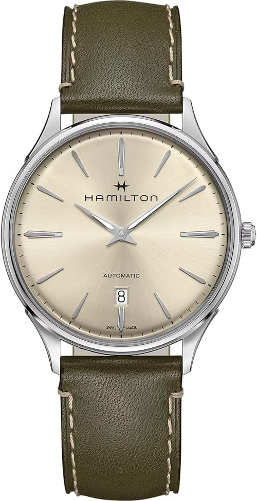 Hamilton Men's Analogue Automatic Watch Jazzmaster Swiss Made on Amazon.ae - Price Tracker