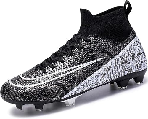GGEROU Football Boots for Man & Women,High Top Professional Soccer Shoes ,Non-Slipping Football Sneaker Football Boots Soccer Cleats,Soccer Athletics Training Shoes Youth Students on Amazon.ae - Price Tracker
