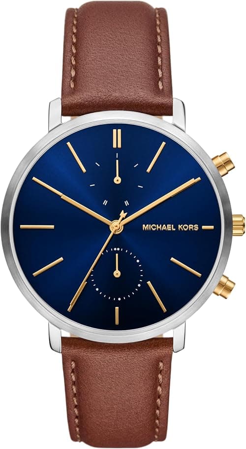 Michael Kors Men's Blake Stainless Steel or Leather Watch on Amazon.ae - Price Tracker
