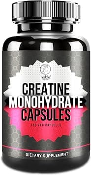 Creatine Monohydrate Capsules - 120 Veg Capsules - Supports Muscle Recovery & Energy Boost على Amazon.ae - متتبع الأسعار
