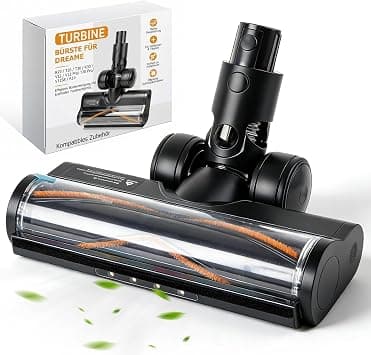 Turbine Brush for Dreame R20 T20 T30 R30 V12 V12 Pro T20 Pro V11SE R10 Vacuum Cleaner, Electric Brush with LED Headlights, Accessories with Quick Release Brush for Hard Floors and Carpets on Amazon.ae - Price Tracker