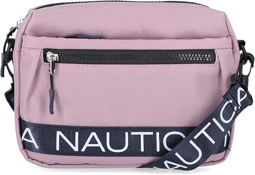 Nautica Womens Nautica Nylon Bean Bag Crossbody Bag With Adjustable Shoulder Strap Crossbody on Amazon.ae - Price Tracker