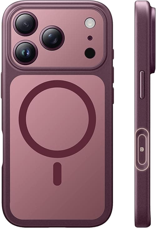 TAURI for iPhone 18 Pro Case, Burgundy on Amazon - Best Deal Finder
