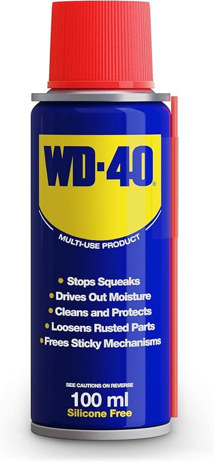 WD-40 Multi-Use 100ml Spray Aerosol Can All-Purpose Lubricant, Cleans Rust, for Home & Workshop Use on Amazon.ae - Price Tracker
