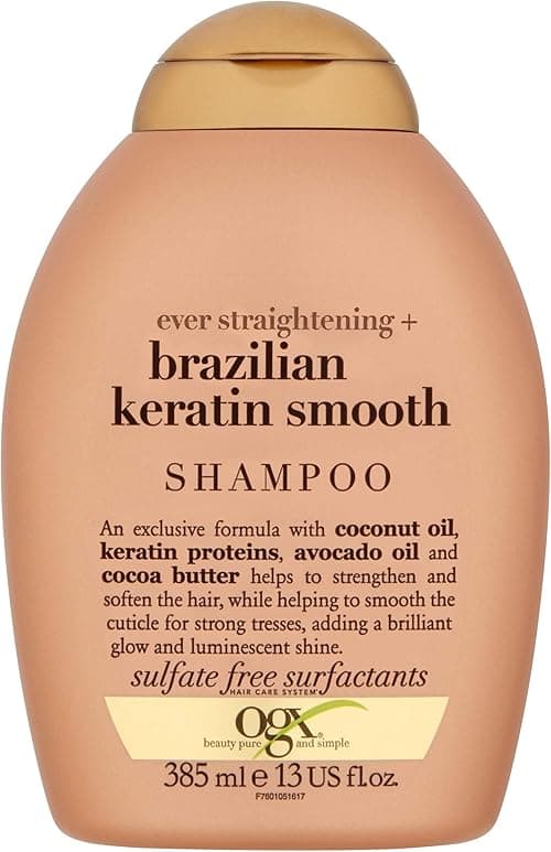 OGX Ever-Straightening + Brazillian Keratin Therapy Shampoo, 13 Ounce on Amazon.ae - Price Tracker