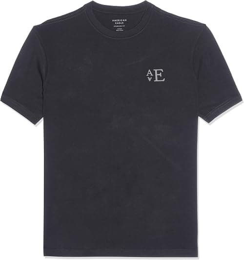 American Eagle Mens AE Short-Sleeve Dip-Dye Graphic T-Shirt Modern on Amazon - Best Deal Finder