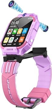 Kids Smartwatch 4G 5G GPS WiFi Positioning Video Call Voice Calling AI Voice Assistant IP67 Students Compass IOS Q19MAX on Amazon.ae - Price Tracker