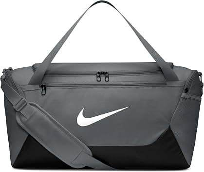 Nike NK BRSLA S DUFF - X MENS DUFFEL BAGS, SMOKE GREY/BLACK/(WHITE), One Size على Amazon.ae - متتبع الأسعار