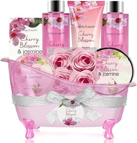 Gifts for Women BODY & EARTH Birthday Gifts for Women 8pcs Gift Set, Skin Care-Spa Gift Set, Gift Hamper Includ Bubble Bath, Shower Gel, Gift Basket for Her, Mum, Girlfriend Pampering Gifts on Amazon.ae - Price Tracker