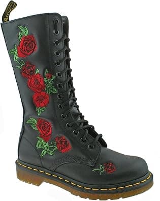 Dr. Martens Women's 14-Eye Vonda Casual Boot, Black on Amazon - Best Deal Finder
