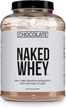Naked Nutrition 174284 Less Whey Powder Chocolate (5lbs) على Amazon.ae - متتبع الأسعار