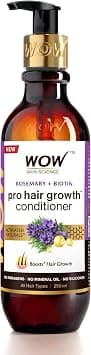 WOW Skin Science Rosemary & Biotin Anti Hair Fall Conditioner | Prevents Tangling & Revives Dull Hair | Promotes Hair Growth & Prevents Hair Fall on Amazon.ae - Price Tracker