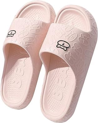 Homarket Indoor Non-Slip Slippers, Women Quick Drying Shower Sandals with Ultra Soft EVA Material, Open Toe Slippers for Bath on Amazon.ae - Price Tracker