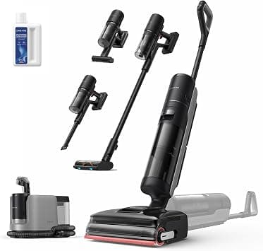 DREAME H15 Mix 7-in-1 Vacuum Cleaner for Vacuuming and Mopping, AI Robot Arm, Three-Piece Edge Cleaning, 23 kPa Suction Power, Smart Dosing Cleaning Solution, No Tangling, 2 years warranty on Amazon.ae - Price Tracker