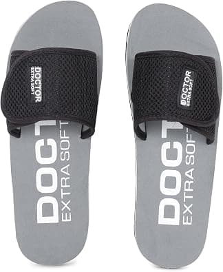 DOCTOR EXTRA SOFT Women's Orthopaedic and Diabetic Adjustable Strap Comfort Ortho Fit Dr Flipflops and House Slippers for Women’s and Girl’s Slides OR-D-17 on Amazon.ae - Price Tracker