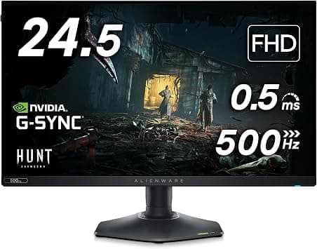 Alienware Aw2524H Gaming Monitor: 24.5 Inch IPS Anti-Glare Display, 500 Hz, 1 Ms, Hdmi/DP/USB, Adjustable Height/Tilt/Swivel/Pivot, S DELL - on Amazon.ae - Price Tracker