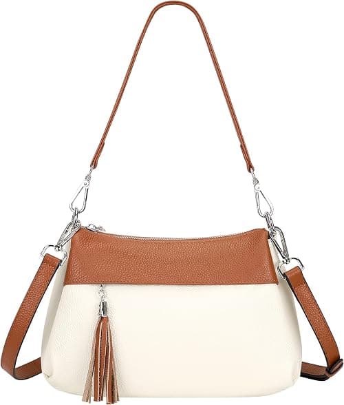 Over Earth Leather Handbags for Women Small Hobo Shoulder Bag Ladies Crossbody Purse على Amazon.ae - متتبع الأسعار