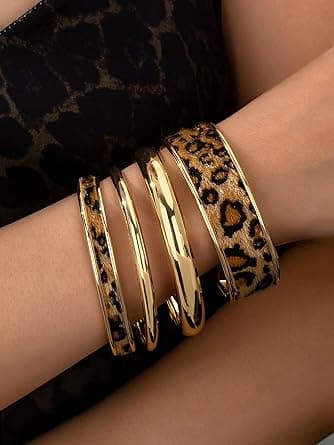 Gold Bangle Bracelets for Women Adjustable Cuff Bracelet Jewelry Gifts for Women Trendy Bangle Bracelets on Amazon.ae - Price Tracker