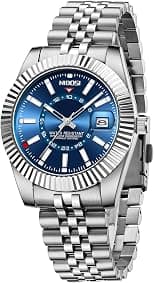 NIBOSI Men's Watches Analog Minimalist Business Watches for Men Chronograph Casual Wrist Watches Stainless Steel Strap Date - Amazon.ae Price Tracker