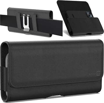 CoverON Holster for amsung Galaxy S21 S20 Ultra/ XCover6 Xcover7 Xcover 7 Pro M36 M17 F17 F07 M07, Cell Phone Case Belt Clip Magnetic Close Carrying Leather Pouch (Fits with Otterbox or Any Case on) on Amazon.ae - Price Tracker