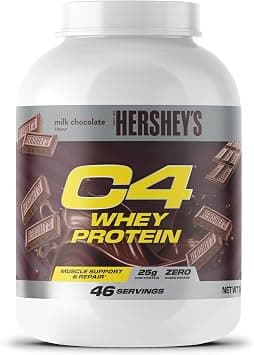 Cellucor C4 Whey Protein Powder, Hershey's Chocolate, 25g Protein, Low Sugar, Post-Workout Recovery, 46 Servings on Amazon.ae - Price Tracker