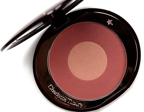 Charlotte Tilbury Cheek to Chic Powder Blush - Two-Tone Cheek Makeup with a Radiant, Luminous Finish - Buildable Color that Smooths, Buffs & Blends for a Light Reflecting Glow - Walk Of No Shame on Amazon - Best Deal Finder