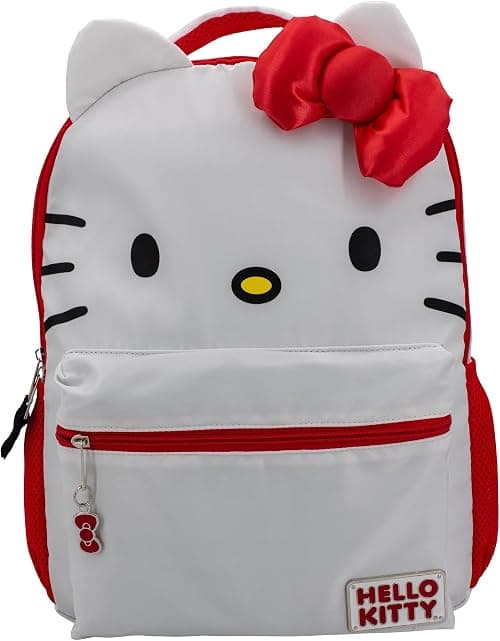 AI ACCESSORY INNOVATIONS Hello Kitty Backpack for Girls, Sanrio Kawaii Bookbag, 16 Inch Anime School Bag with 3D Features على Amazon.ae - متتبع الأسعار