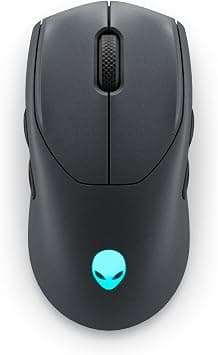 Alienware AW720M Tri-Mode Wireless Gaming Mouse - 2.4GHz Wireless, Bluetooth 5.1, 26,000 DPI, 8-Fully Programmable Buttons, Magnetic Snap Charging Adapter USB-A to USB-C Cable - Dark Side of The Moon - Amazon.sa Price Tracker