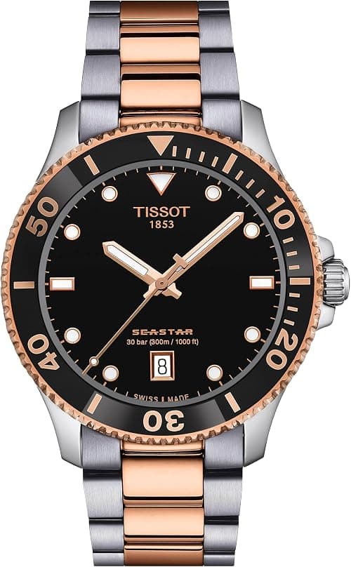 Tissot Seastar 1000 Quartz 40mm, Multicolor on Amazon - Best Deal Finder