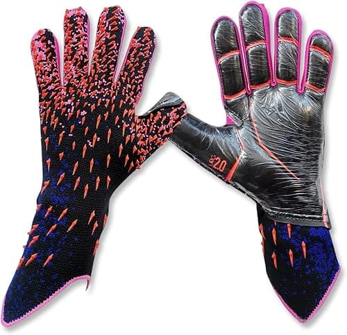 Aputue Kids Goalkeeper Gloves, Youth Children Training Football Goalie Gloves with Enhanced Grip, Breathable Abrasion Resistant Goalkeeper Gloves for Soccer Training Match Play Protection on Amazon.ae - Price Tracker