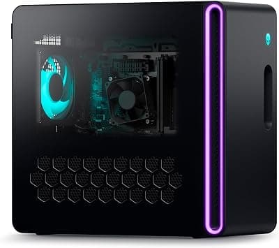 Alienware Aurora R16 Gaming Desktop - Intel Core i7-13700F, 16GB DDR5 RAM, 512GB SSD + 1TB HDD, NVIDIA GeForce RTX 4060 8GB GDDR6 Graphics, Windows 11 Home, 1 Year Premium Support - Basalt Black على Amazon.ae - متتبع الأسعار
