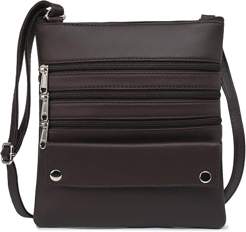 K London Luxury Gloss Leather Sling Bag for Unisex | Chest Slinger bag | Crossbody Bag | Side Bag Men | Leather Slings | Corporate Gift Item | Passport Sling For Men And Women (17004_Parent) on Amazon.ae - Price Tracker