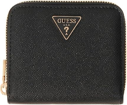 GUESS Womens ISOBEL SLG SMALL ZIP AROUND Handbag BLACK on Amazon.ae - Price Tracker