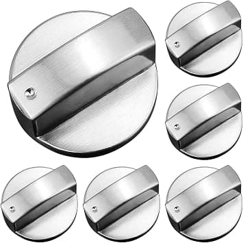 Gas Stove Knob, Universal Cooker Replacement Knobs, 6 Pcs Stainless Steel Metal Material 6mm D-Shaped Moisture Proof No Deformation Sturdy Practical Tools, Suitable for Home - Amazon.ae Price Tracker