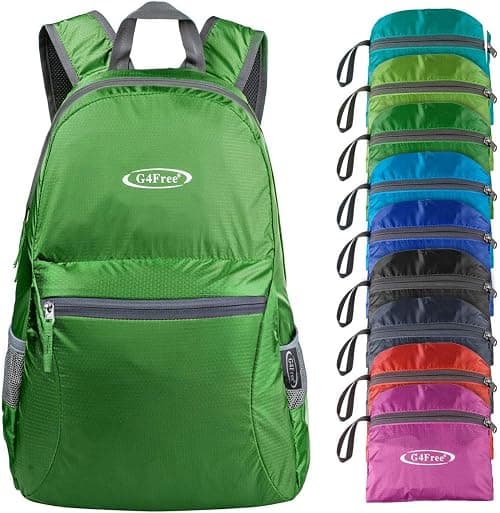 G4Free Small Foldable Ultralight Waterproof Backpack for Camping Hiking Cycling Men Women 20L on Amazon.ae - Price Tracker