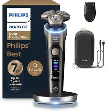 Philips Norelco i9000 Prestige Ultra Shaver with Triple Action Lift & Cut Technology, XP9405/84 على Amazon.ae - متتبع الأسعار