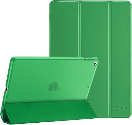 ProCase Smart Case for iPad 9.7 Inch iPad 6th/5th Generation 2018 2017(Model: A1893 A1954 A1822 A1823), Ultra Slim Lightweight Stand Cover with Translucent Frosted Back -Green on Amazon.ae - Price Tracker