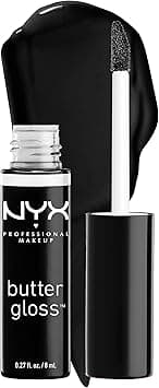 NYX PROFESSIONAL MAKEUP Butter Gloss, Non-Sticky Lip Gloss - Licorice (Black) on Amazon.ae - Price Tracker